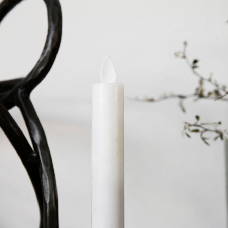 LED white candles