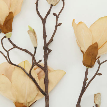 magnolia faux flower