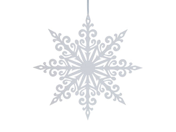Paper Snowflake White 45cm