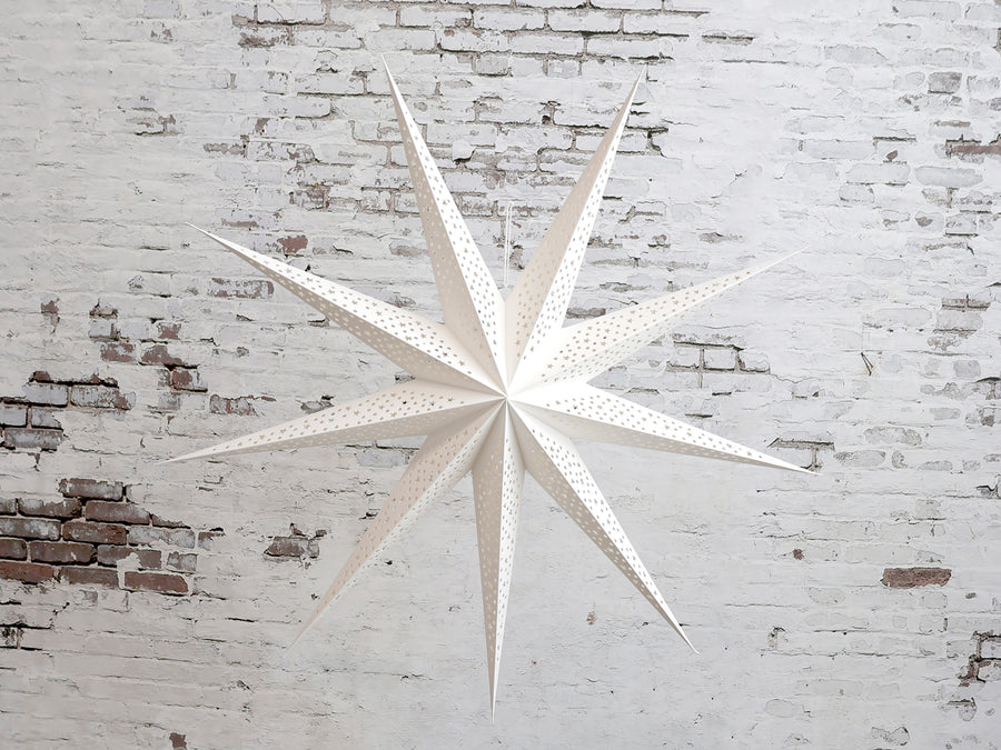white star decoration