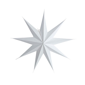 Christmas decorative star in brown