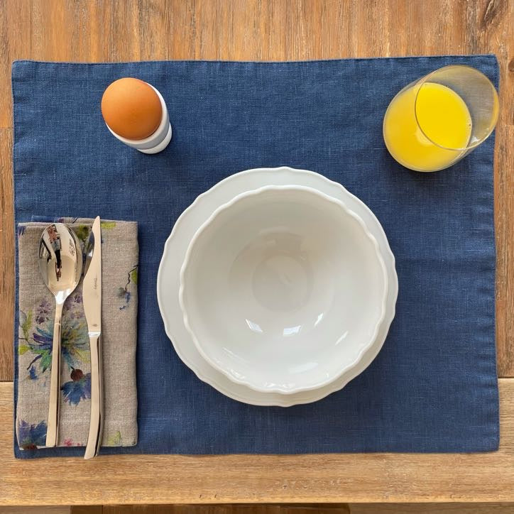 Blue Washed Placemat, Set of 2