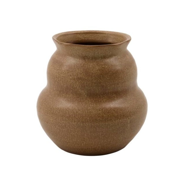 brown vase