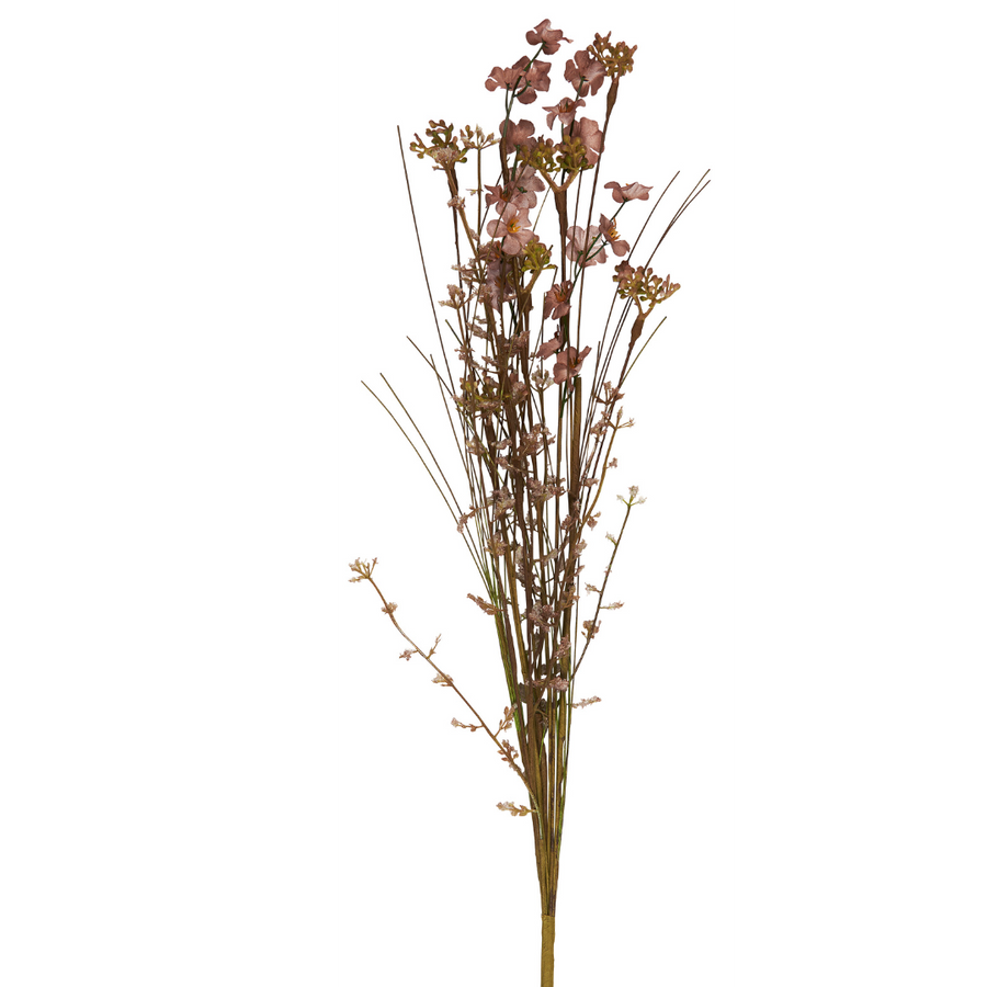Pink and brown tone faux stems