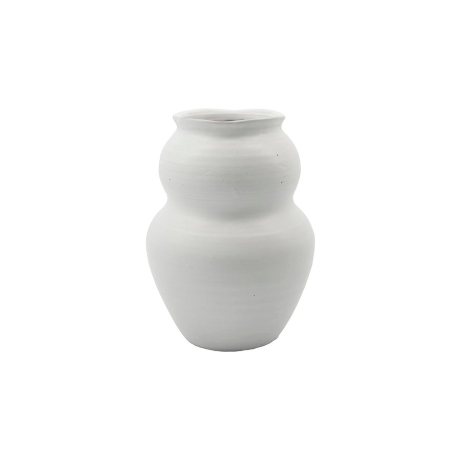 White vase for flowers