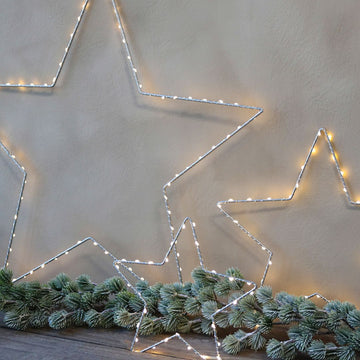 christmas light up star