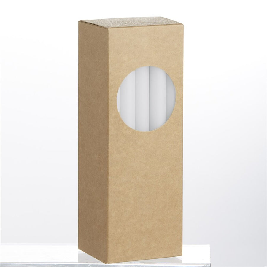 Slim Taper Candle White (20 pcs)